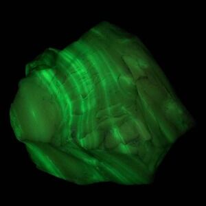 Custard‎ Milk Glass Art Glass Cullet Sculpture Uranium Swirl Slag 4GX21